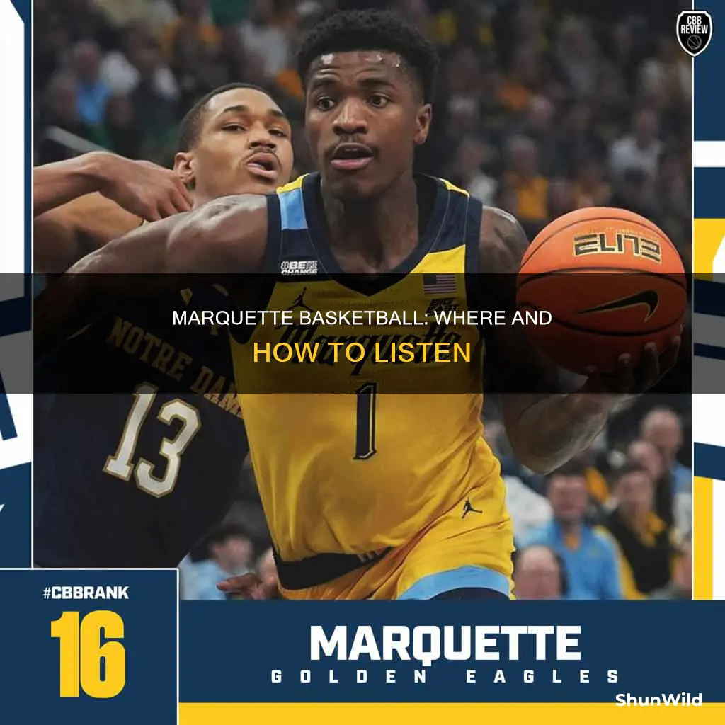 how to listen to marquette basketball