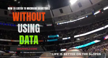 Listen to Michigan Basketball Offline: Save Your Data!