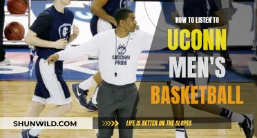 Listen to UConn Men's Basketball: Streaming Options and More