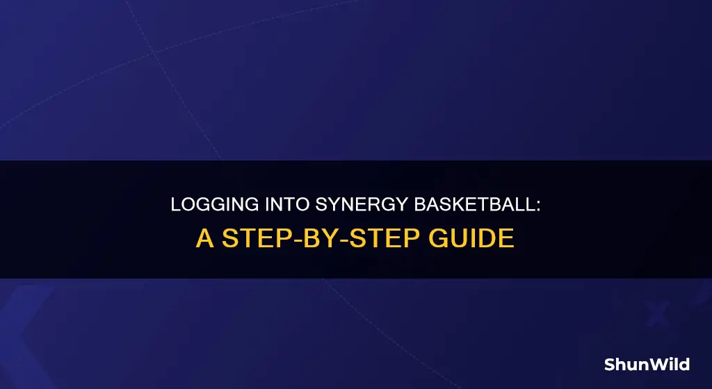 how to login into synergy basketball