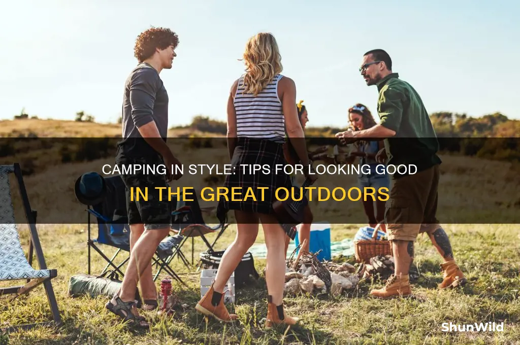 how to look good camping
