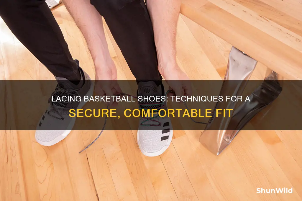 how to loose lace basketball shoes