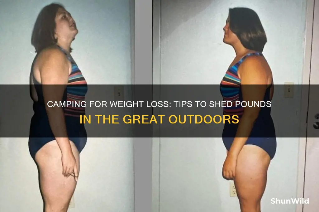 how to lose weight camping