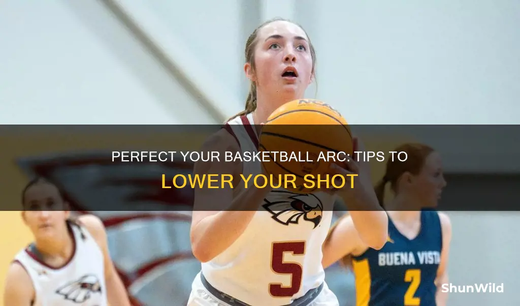 how to lower basketball arc