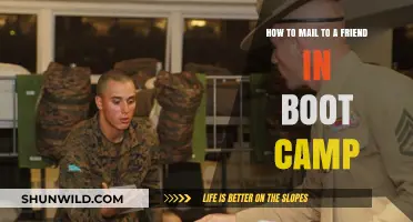 Sending Support: A Guide to Mailing Your Friend in Boot Camp