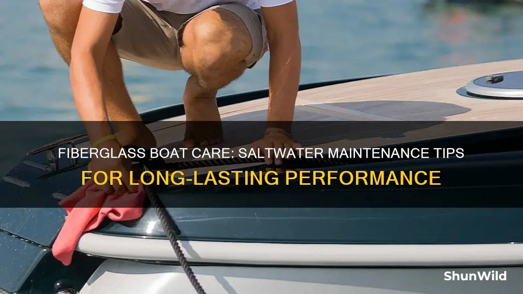 how to maintain fiberglass boat saltwater