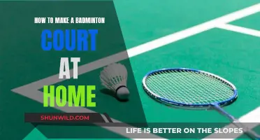 Creating a Badminton Court: DIY Home Edition