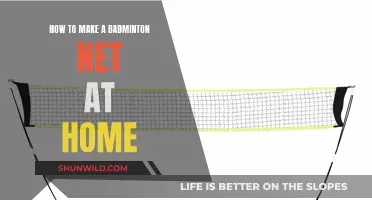 Make Your Own Badminton Net at Home