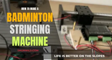 Creating Your Own Badminton Stringing Machine
