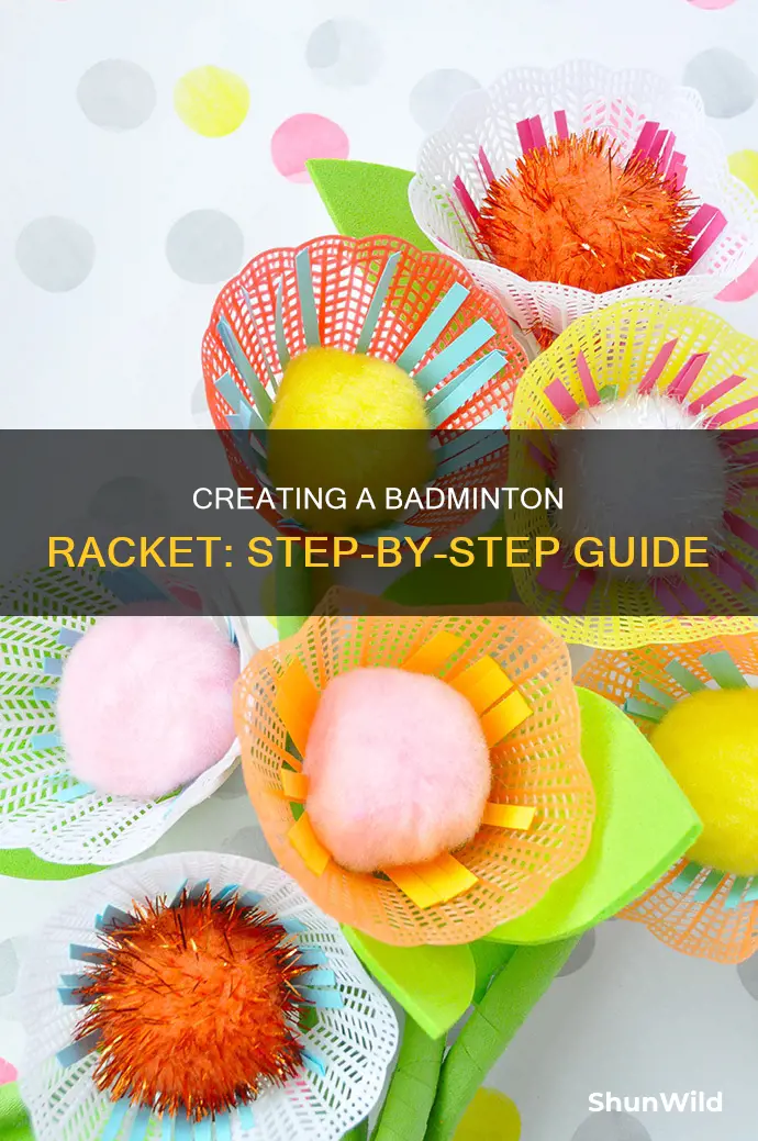 how to make a badminton