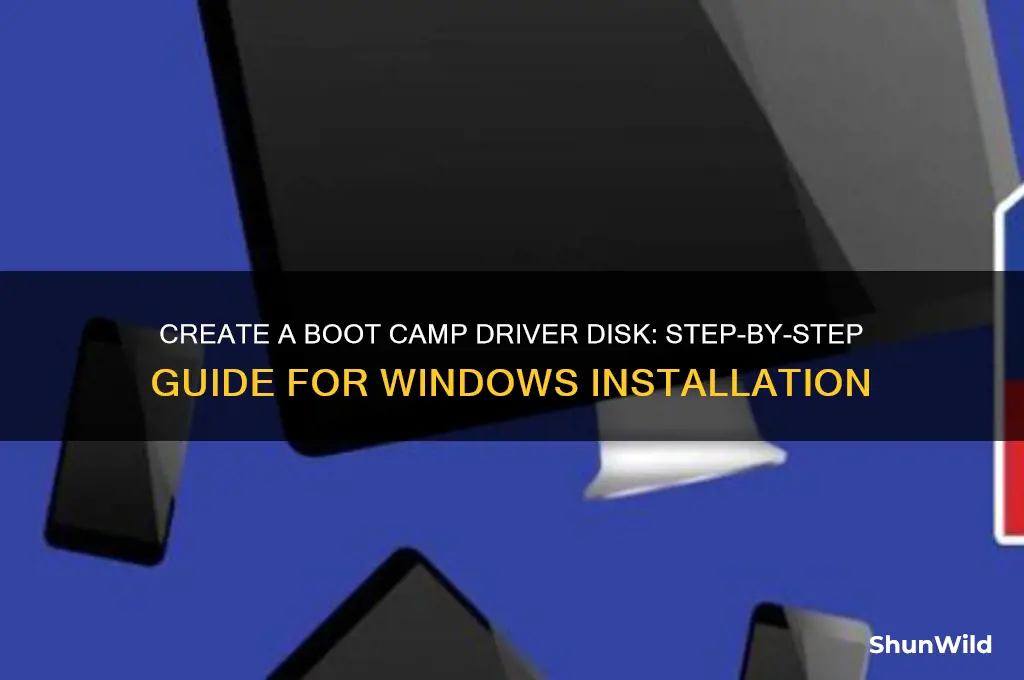 how to make a boot camp driver disk