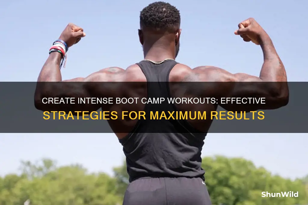 how to make a boot camp workout
