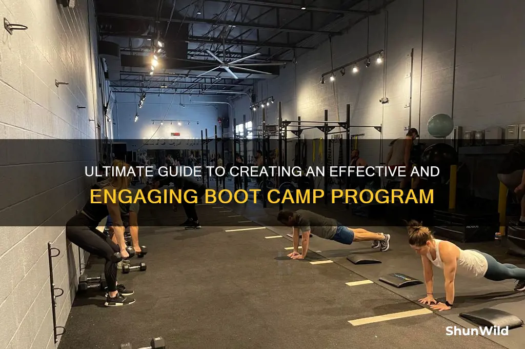 how to make a boot camp