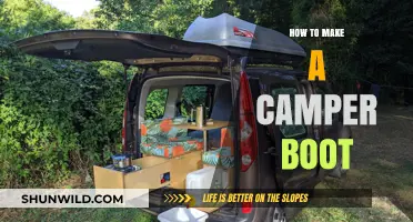 DIY Camper Boot Guide: Crafting Your Perfect Outdoor Adventure Companion