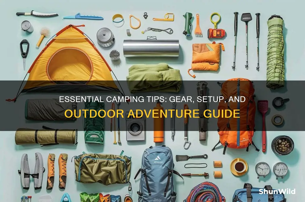 how to make a camping