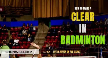 Mastering Clear Shots in Badminton