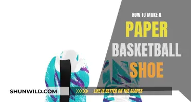 Crafting Paper Basketball Shoes: DIY Guide