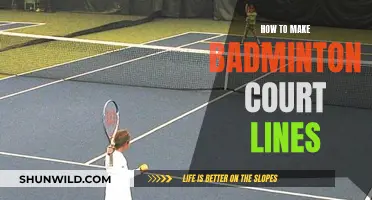 Creating Badminton Court Lines: A Step-by-Step Guide