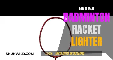 Lighten Your Badminton Racket: Easy Weight-Loss Tricks