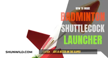 Build Your Own: Shuttlecock Launcher