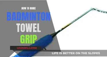 Make Your Own Badminton Towel Grip