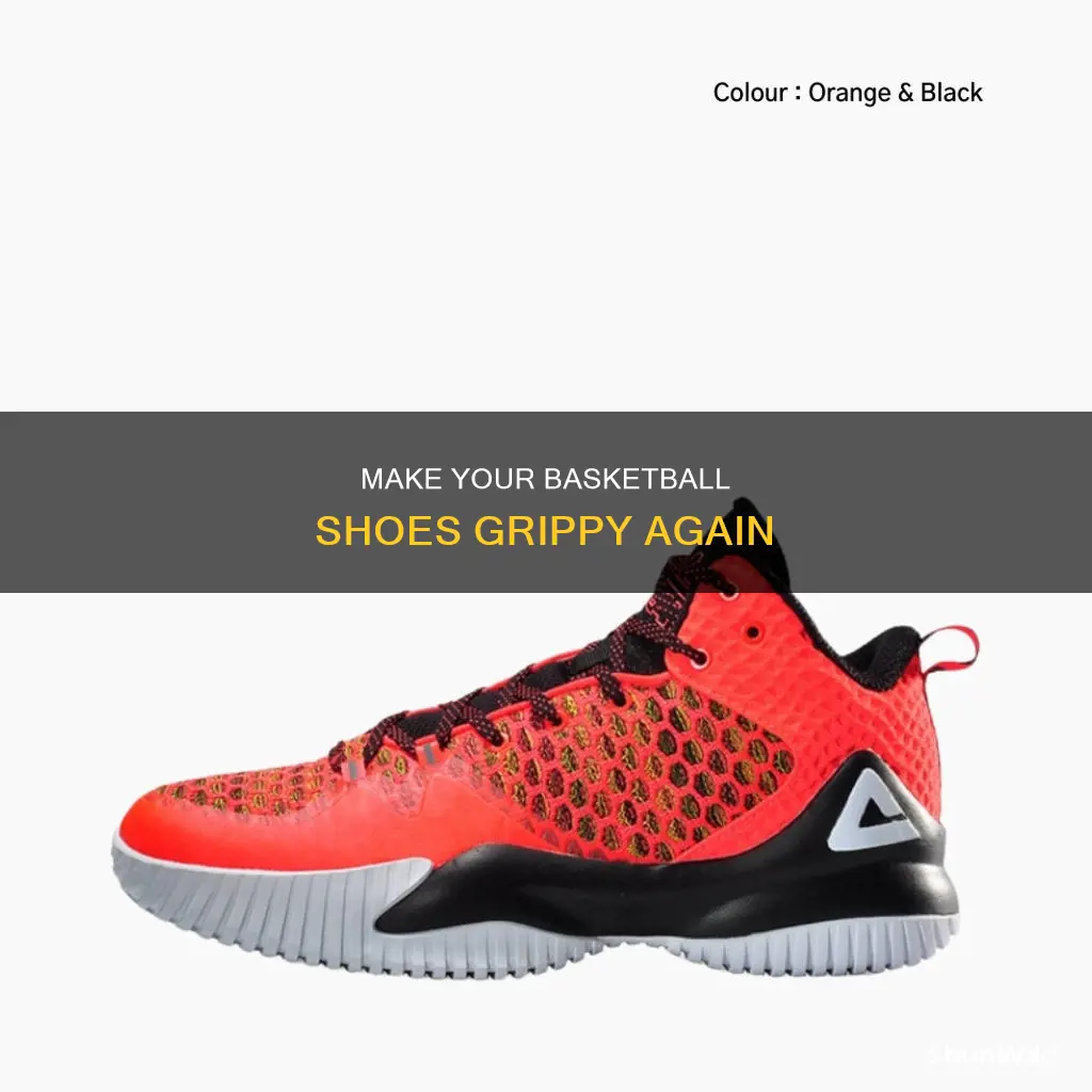 how to make basketball shoes non slip