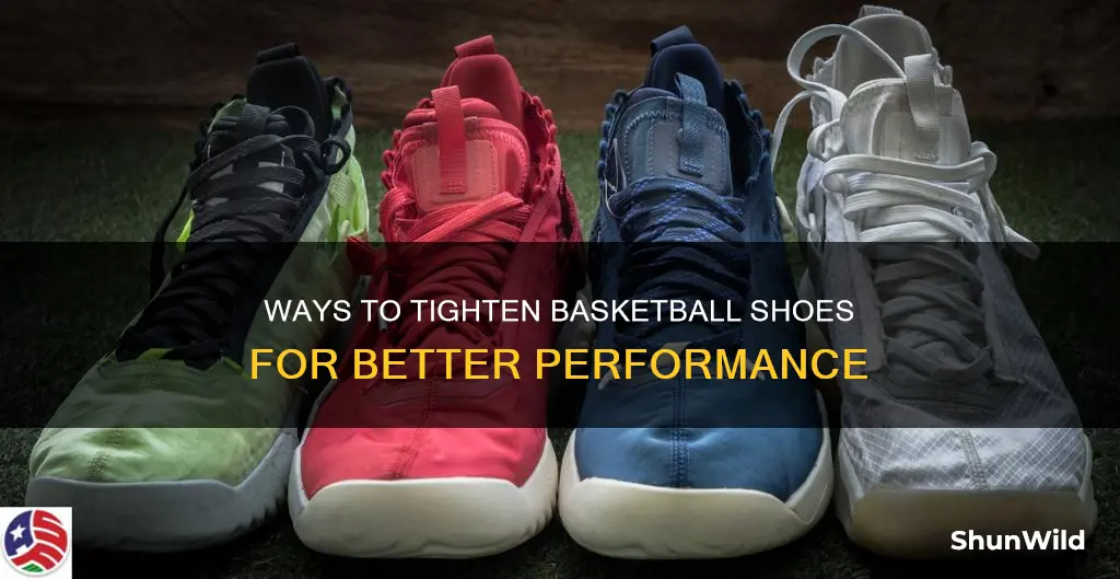 how to make basketball shoes tighter