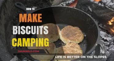 Camping Biscuit Bliss: Easy Steps to Bake Biscuits Outdoors