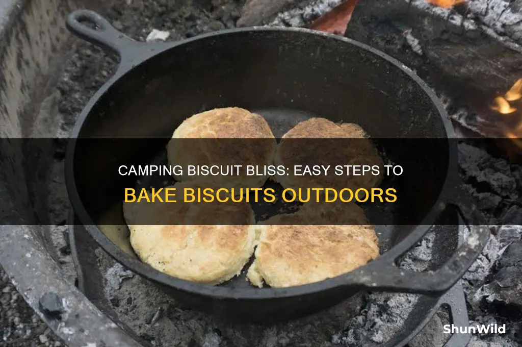 how to make biscuits camping