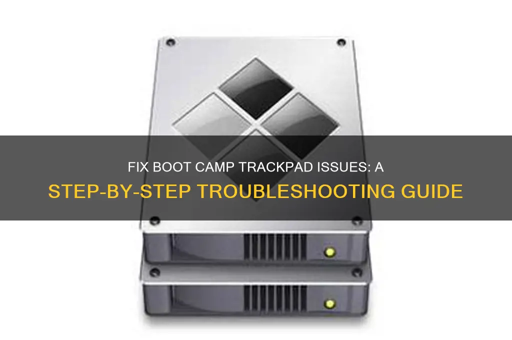 how to make boot camp track pad working