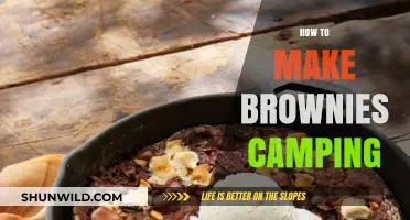 Campfire Brownie Bliss: Easy Camping Dessert Recipe for Outdoor Treats
