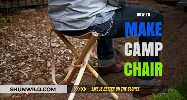 DIY Camp Chair: Simple Steps to Build Your Own Comfortable Seat