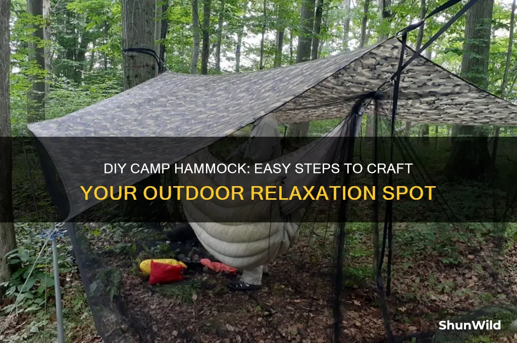 how to make camp hammock