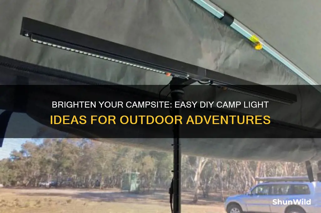 how to make camp light