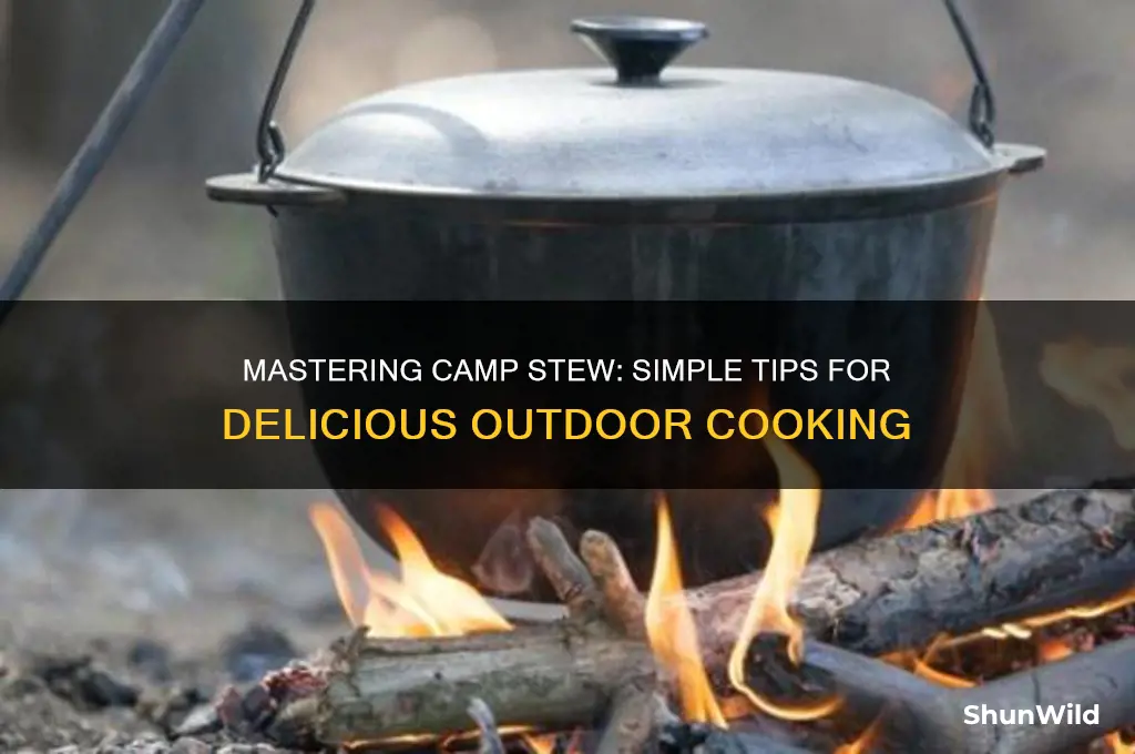 how to make camp stew