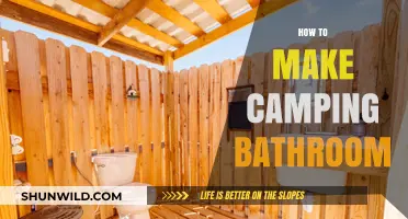 Create a Comfortable Camping Bathroom: Easy DIY Setup Guide