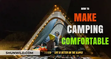 Camping Comforts: Tips for a Cozy and Relaxing Outdoor Adventure