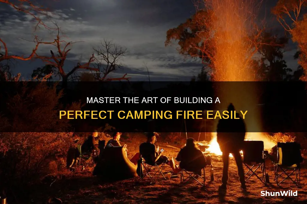 how to make camping fire