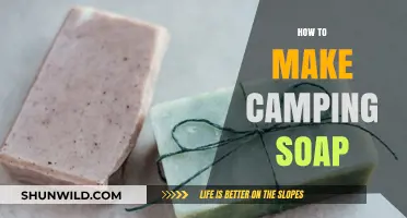 DIY Camping Soap: Easy, Eco-Friendly Recipe for Outdoor Adventures