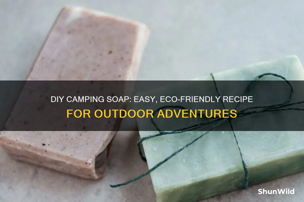 how to make camping soap