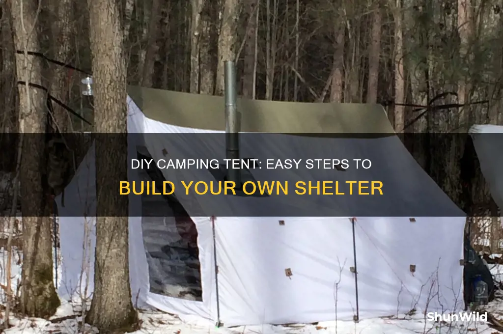 how to make camping tent