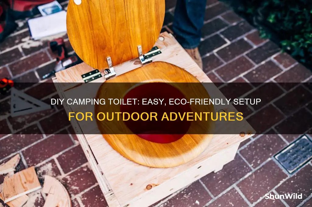 how to make camping toilet