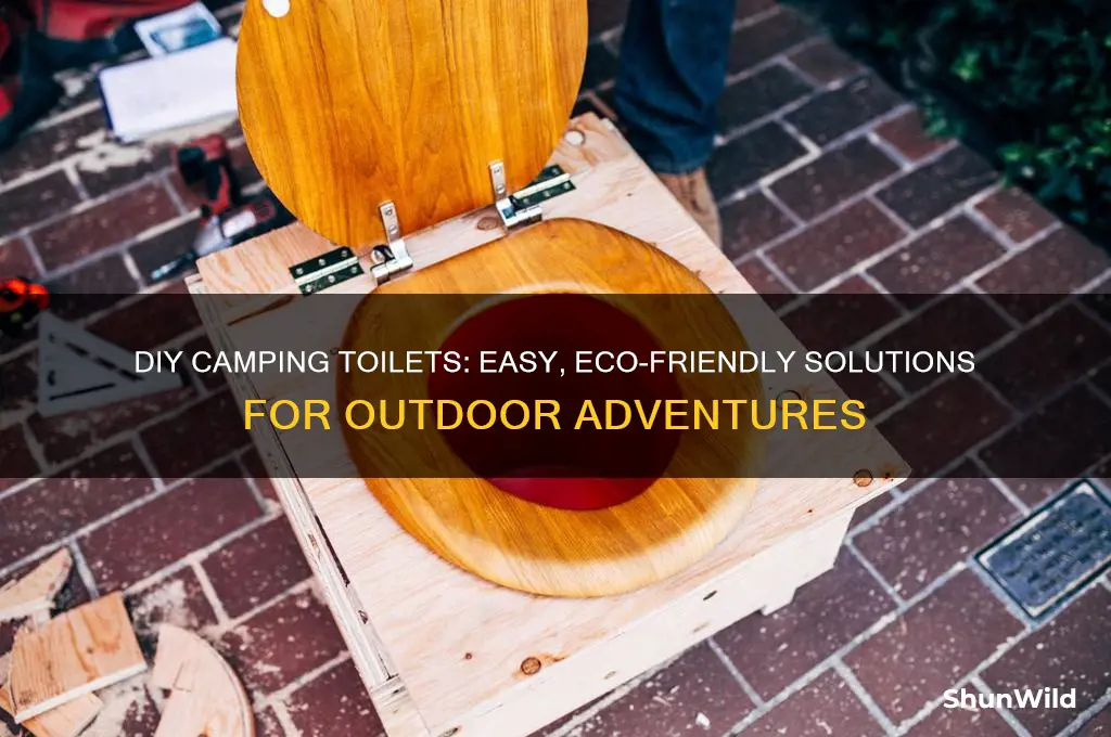 how to make camping toliets