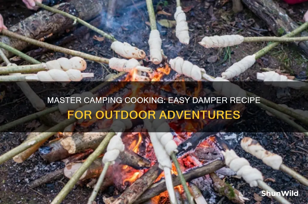 how to make damper camping
