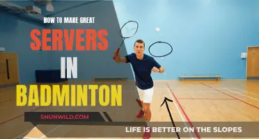 Badminton Serving Secrets: Strategies for Success