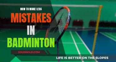 Mastering Badminton: Reducing Errors, Improving Performance