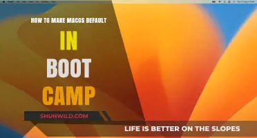 Set macOS as Default OS in Boot Camp: A Simple Guide