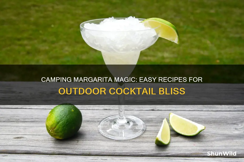 how to make margaritas camping