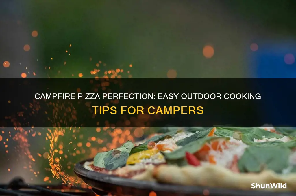 how to make pizza camping