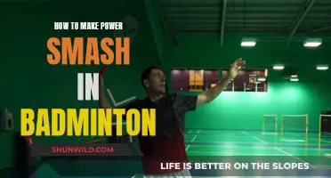 Power Smash Techniques: Mastering the Badminton Smash